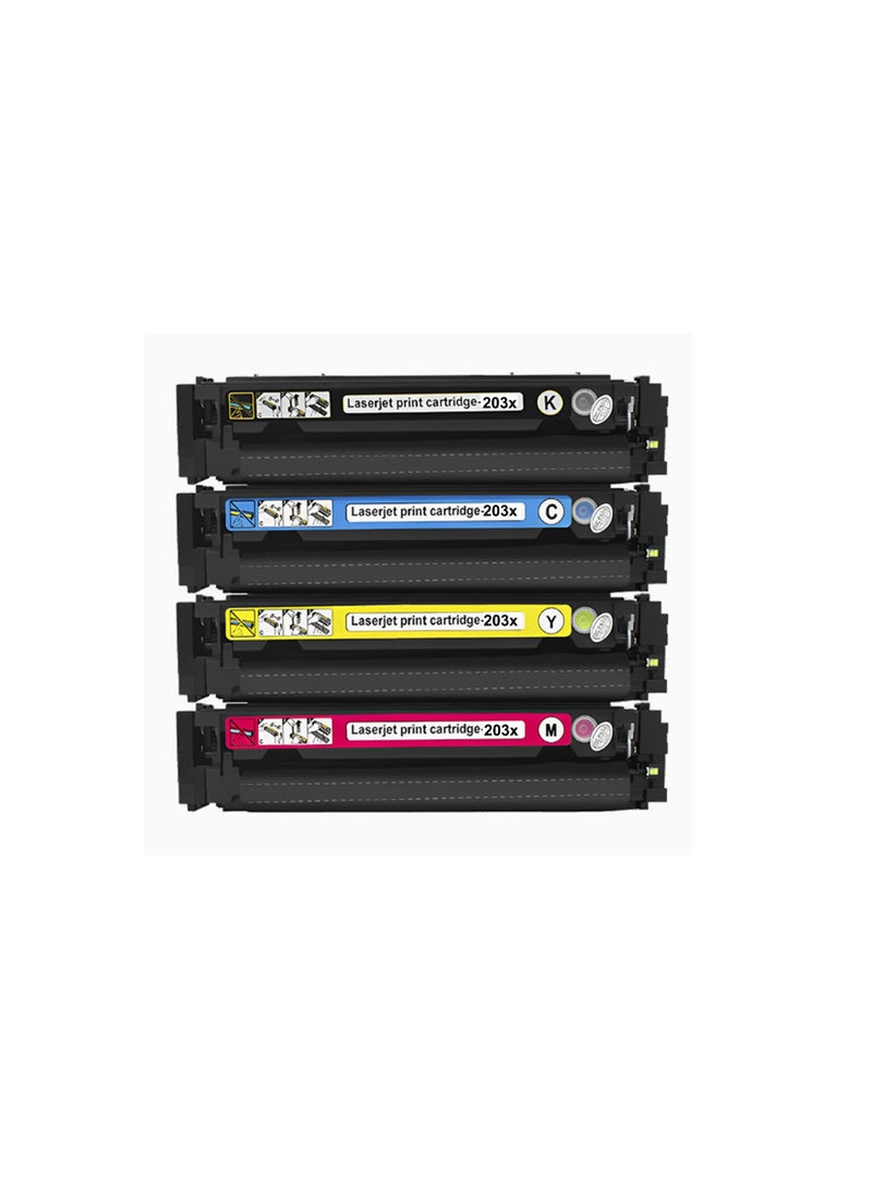 203X أقراص الحبر المتوافقة مع HP 203X 203A CF540X لـ HP Color Laserjet Pro MFP MFP M281fdw M254dw M254nw M281fdn M280nw M281cdw M254dn - Image 1